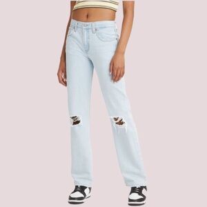 NWT Levi’s Low Pro Midrise Straight‎ Leg Jeans - 30